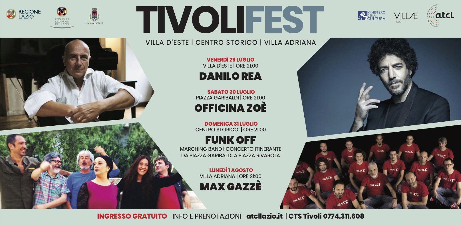 TIVOLIFEST 2022 (29 luglio – 1 agosto)